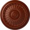 Ekena Millwork Brunswick Ceiling Medallion (Fits Canopies up to 4 1/2"), Hand-Painted Firebrick, 27"OD x 2 1/2"P CM27BRFIF - alternate 1